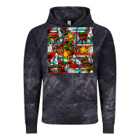 Cloud Black christmas horse leopard tartan Vintage Hoodie - FaDigitalArtStudio