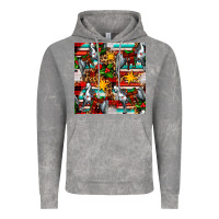 Cloud Rock christmas horse leopard tartan Vintage Hoodie - FaDigitalArtStudio