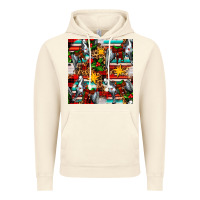 Vintage Artic christmas horse leopard tartan Vintage Hoodie - FaDigitalArtStudio