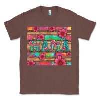 Chestnut mama with tie dye and flowers Classic Tee - Artiststas