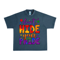 Midnight Navy don't hide your pride Urban Heavy Tee - JahusDesignShop