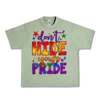 Oil Green don't hide your pride Urban Heavy Tee - JahusDesignShop