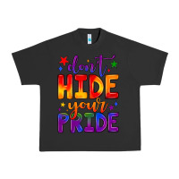 Pigment Black don't hide your pride Urban Heavy Tee - JahusDesignShop