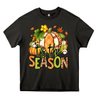 Asphalt Tis' the season Fall American Football Heavy Core Tee - RanaPortraitStore