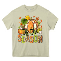 Mossy Tis' the season Fall American Football Heavy Core Tee - RanaPortraitStore