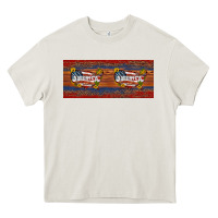 Cream usa map 11oz mug Heavy Core Tee - Artiststas