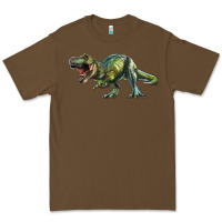 Cacao t rex dinosaur Premium Tee - RanaPortraitStore