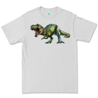 Dove Grey t rex dinosaur Premium Tee - RanaPortraitStore
