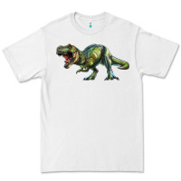White t rex dinosaur Premium Tee - RanaPortraitStore