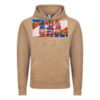 Vintage Coffee usa gnome license plate Vintage Hoodie - HRA Design Shop