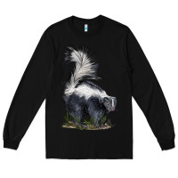 Black skunk Long Sleeve Tee - LillyAllenDesigns