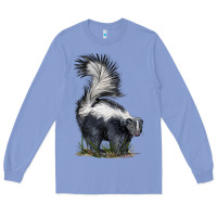 Colony Blue skunk Long Sleeve Tee - LillyAllenDesigns