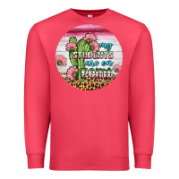 Cardinal my students are on point round earring Premium Sweatshirt - BundleAndBundleShop