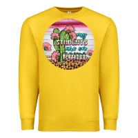 Lemon my students are on point round earring Premium Sweatshirt - BundleAndBundleShop