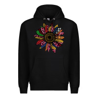 Black Cheetah Christmas Sunflower Premium Hoodie - Bettercallsaul