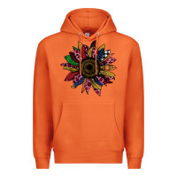 Cheetah Christmas Sunflower Premium Hoodie | Teevron