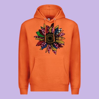 Cheetah Christmas Sunflower Premium Hoodie Designed By Bettercallsaul