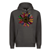 Smoke Cheetah Christmas Sunflower Premium Hoodie - Bettercallsaul