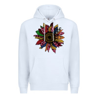 White Cheetah Christmas Sunflower Premium Hoodie - Bettercallsaul