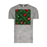 Cloud Rock christmas ornaments seamless  pattern Vintage Tee - BundleAndBundleShop
