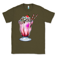 Army Green milkshake Classic Tee - AdoDesignShop