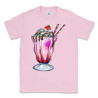 Bubblegum Pink milkshake Classic Tee - AdoDesignShop