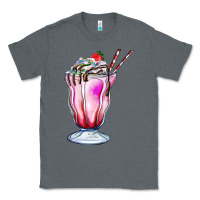 Charcoal Heather milkshake Classic Tee - AdoDesignShop