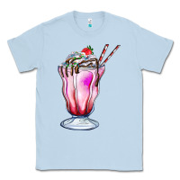 Dusty Blue milkshake Classic Tee - AdoDesignShop