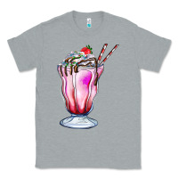 Heather Grey milkshake Classic Tee - AdoDesignShop