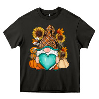 Asphalt Western Fall gnome Heavy Core Tee - RanaPortraitStore