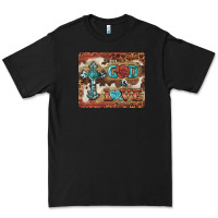 Black god is love cross Premium Tee - BarkalooDesign