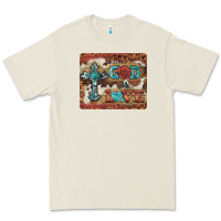 Bone god is love cross Premium Tee - BarkalooDesign