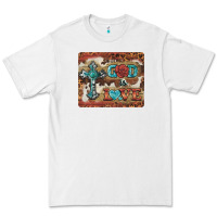 White god is love cross Premium Tee - BarkalooDesign