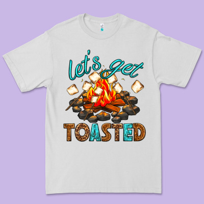 Lets Get Toasted Premium Tee Designed By Texasbilliewilder