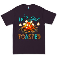 Plum lets get toasted Premium Tee - texasbilliewilder