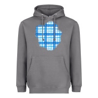 Storm Winter Tartan Patch Heavyweight Hoodie - BundleAndBundleShop