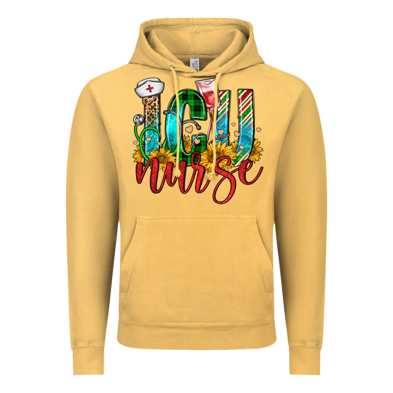 Christmas Icu Nurse Vintage Hoodie by FaDigitalArtStudio | Teevron