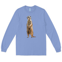 Colony Blue Meerkat Long Sleeve Tee - LillyAllenDesigns