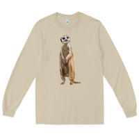 Mushroom Meerkat Long Sleeve Tee - LillyAllenDesigns