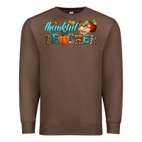 Chestnut thankful teacher Premium Sweatshirt - BundleAndBundleShop