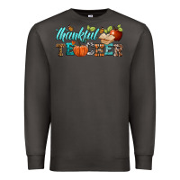 Smoke thankful teacher Premium Sweatshirt - BundleAndBundleShop