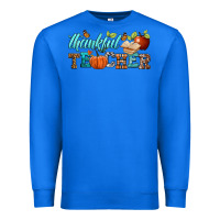 True Royal thankful teacher Premium Sweatshirt - BundleAndBundleShop