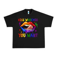 Black kiss whoever you want Urban Heavy Tee - JahusDesignShop