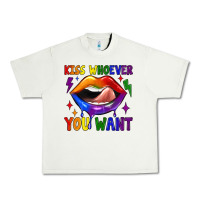 Pistachio kiss whoever you want Urban Heavy Tee - JahusDesignShop