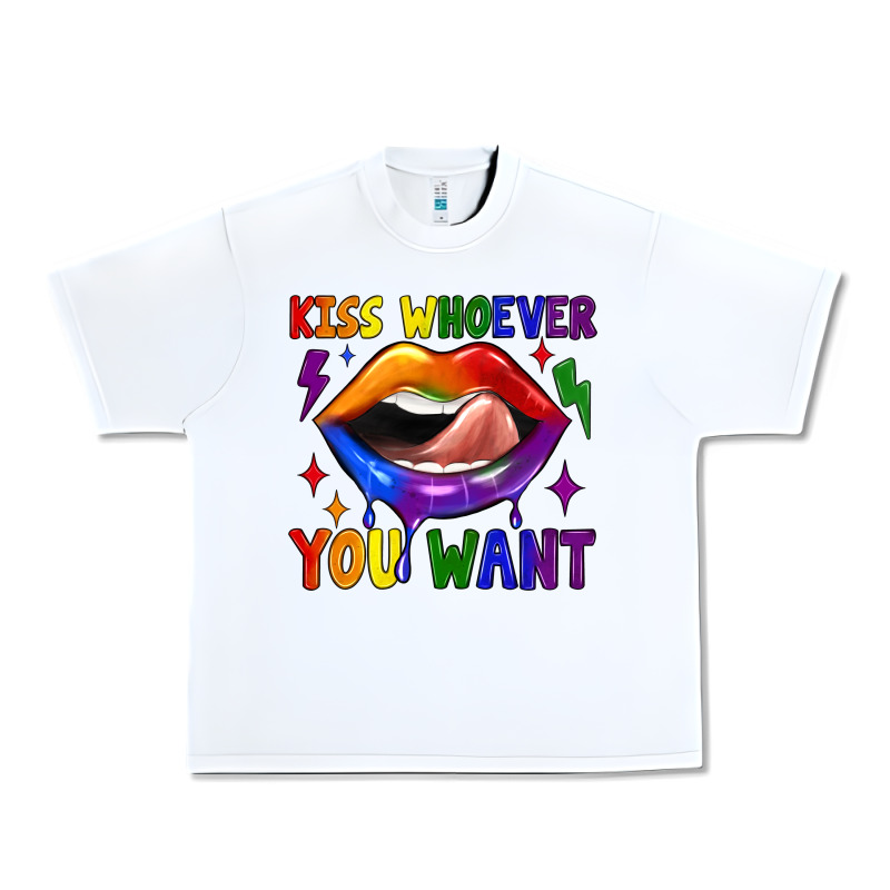 Kiss Whoever You Want Urban Heavy Tee by JahusDesignShop | Teevron
