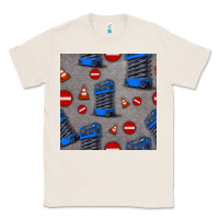 Natural scissor lift seamless pattern Classic Tee - BundleAndBundleShop