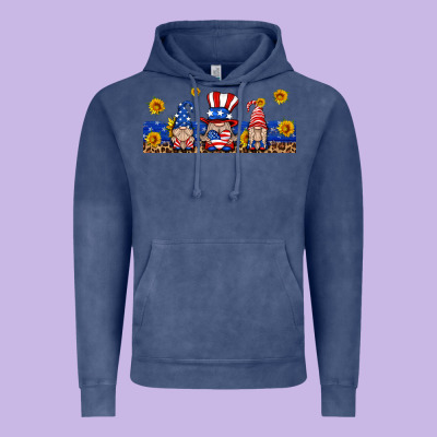 Usa Gnome Libbey Cup Vintage Hoodie Designed By Hra Design Shop