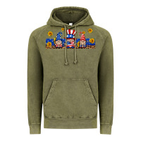 Vintage Olive usa gnome libbey cup Vintage Hoodie - HRA Design Shop