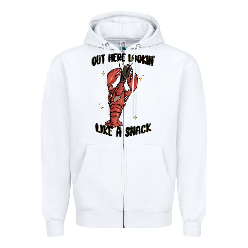 Out Here Lookin Like A Snack Boujee Zipper Hoodie by MaliasSmallBusiness | Teevron