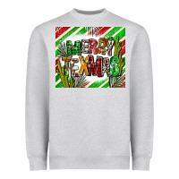 Heather Grey merry texmas  christmas Heavyweight Sweatshirt - AdoDesignShop